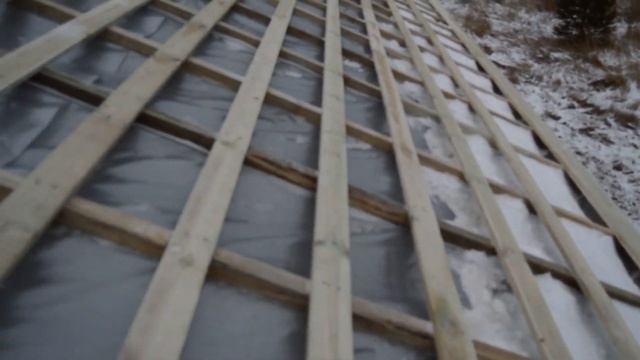 Контробрешётка и обрешётка под профнастил смотреть онлайн