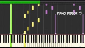 Where Do I Begin - Richard Clayderman Piano Tutorial - Piano videos ツ