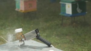 обработка пчёл щавелевой кислотой, методом сублимации.