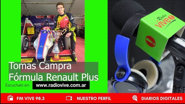 Entrevista a Tomas Campra, podio en la Formula Renault Plus смотреть онлайн