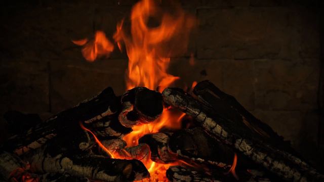 🔥 4K FIREPLACE (LIVE 1/24). Relaxing Fireplace With Burning Wood And Crackling Fire Sounds UHD