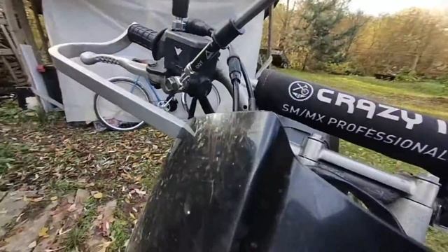 Замена тормозного шланга мотоцикла KLX250