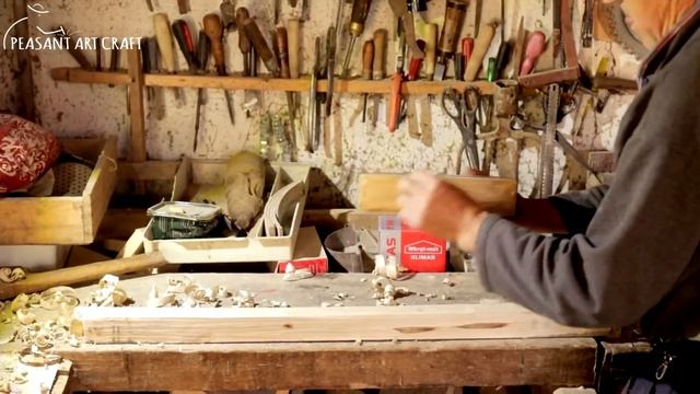 Woodworking Wooden Rake With Only Hand Tools смотреть онлайн
