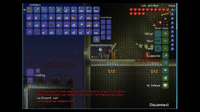 Terraria Server PvP смотреть онлайн