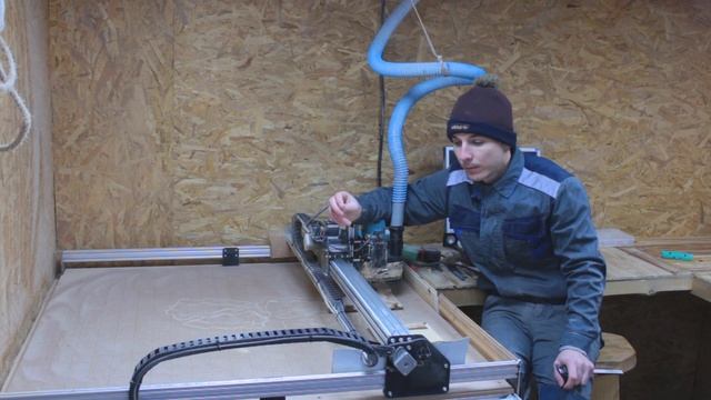 Фрезерный станок ЧПУ по дереву.Отличный станок от Savinsname. смотреть онлайн