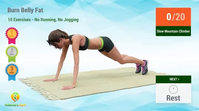10 Exercises To Burn Belly Fat Without Running or Jogging смотреть онлайн