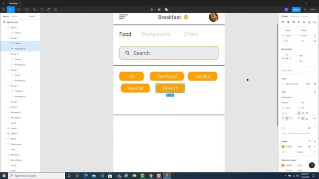 Designing Food Delivery App UI in FIGMA | Tech Tian смотреть онлайн