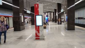 Станция #metro Аминьевская на БКЛ имеет пересадку на платформу Аминьевская и электрички на МЦД-4