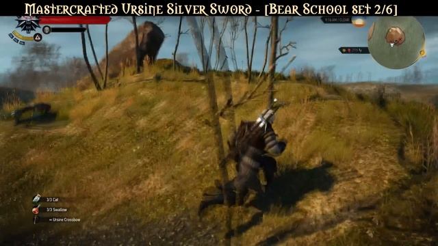 The Witcher 3: Wild Hunt Mastercrafted Bear School Gear Set смотреть онлайн