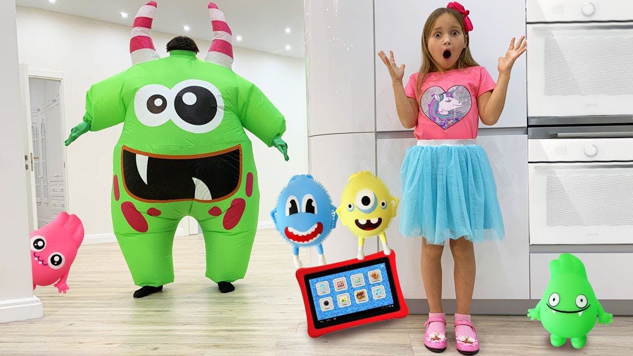 София и Забавная История почему нельзя много Играть в Детские компьютерные Игры смотреть онлайн