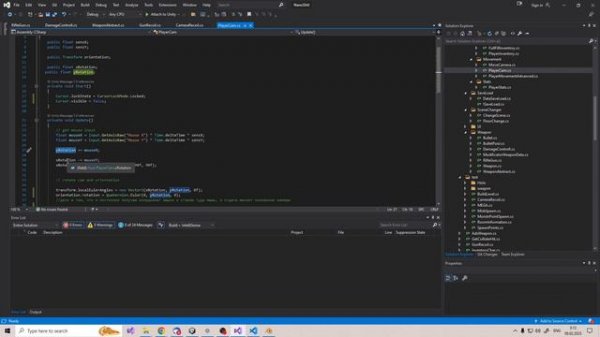 Случайная отдача для оружия в unity