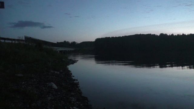 Река Шалашная (ночная зарисовка), Пермский край смотреть онлайн