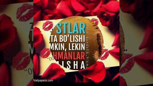 Стих очень красиво по узбекскому смотреть онлайн