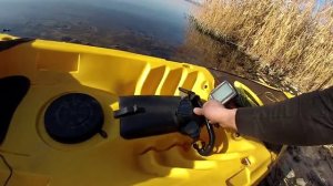 мой каяк с мотором