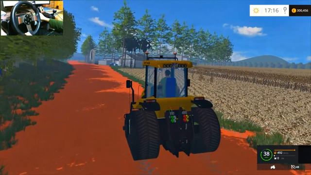 Testando os Novos Tratores do Farming Simulator 2017 (Mods FS-15) + Logitech G27 смотреть онлайн