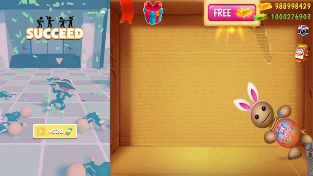 Squid Game 456 Survival vs Kick the Buddy 2 New Update 2021 смотреть онлайн