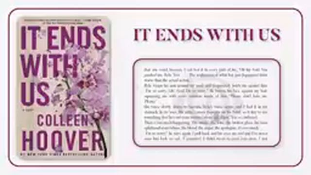 It Ends With Us by Colleen Hoover | Full Audiobook смотреть онлайн