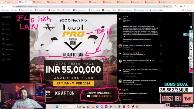 ?️GAMEZO TALKS?| ESL KI JUNGG??| IQOO PRO SERIES & LOCO PATRIOT CUP ACTION ? #bgmilive #bgmi #leaks смотреть онлайн