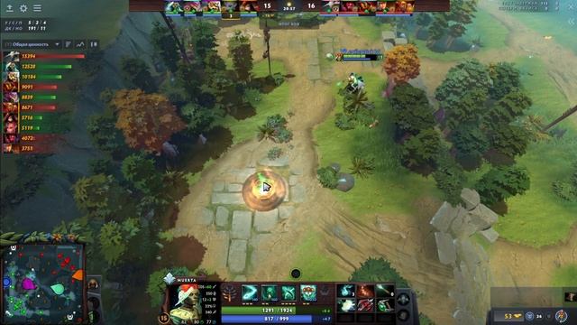 Артизи на Муэрте, очень красивая игра! - Arteezy Muerta 7.34 DOTA 2 смотреть онлайн