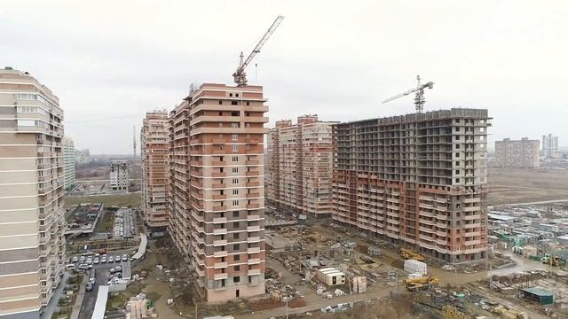 ЖК Ясный ✔литер 1 и литер 2 ✔квартиры от застройщика в Краснодаре ✔видео отчет на февраль 2020 ?АСК смотреть онлайн