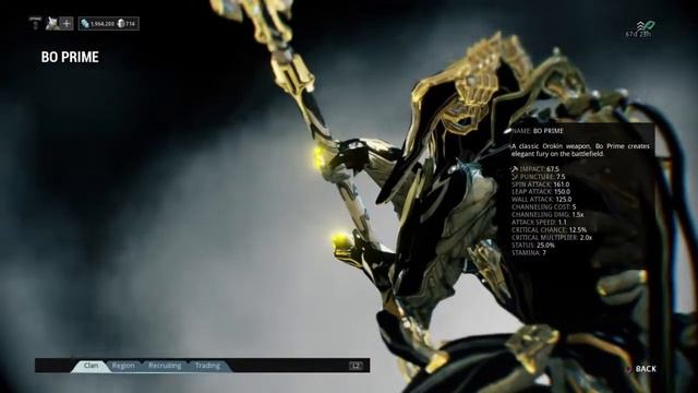 WARFRAME: Weapons Archive: BO PRIME смотреть онлайн