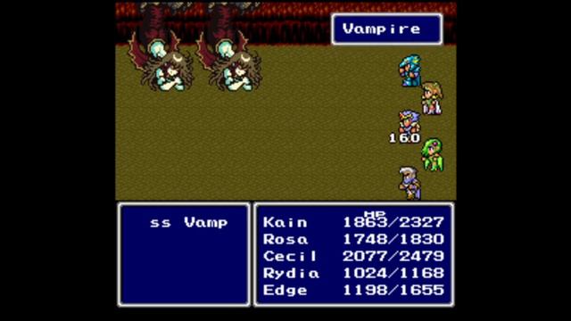 Final Fantasy 4 (Japanese Easy Type) - Part 13 - Sealed Cave смотреть онлайн