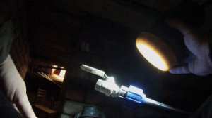 Установка счетчиков на воду на ПНД трубы.