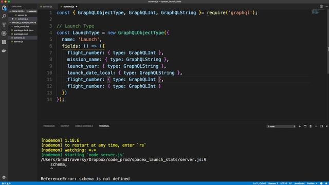 GraphQL With React & Apollo [1] - Express GraphQL Server смотреть онлайн