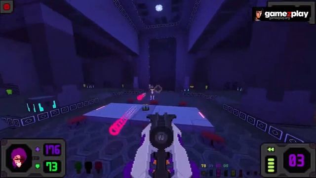 Viscerafest - Old-school sci-fi fantasy single player arena FPS смотреть онлайн