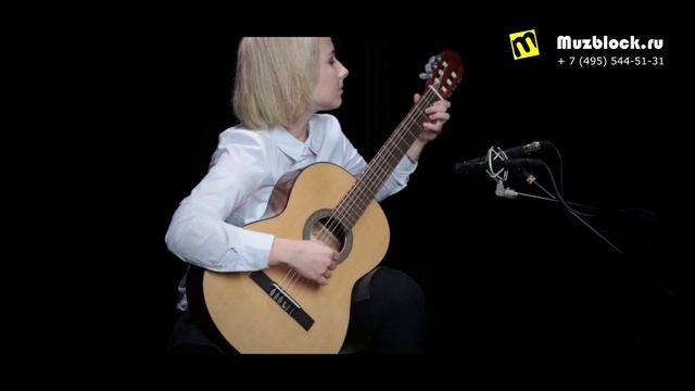 Cort AC100 - обзор классической гитары смотреть онлайн