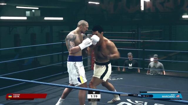 ESBC UNDISPUTED?Rocky Marciano Vs Oleksandr Usyk K.O‼️(NEW Online Beta Gameplay/Full Fight/PC/Steam смотреть онлайн
