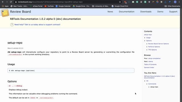 Katherine Patenio - Demo 2: RBTools setup-repo Improvements