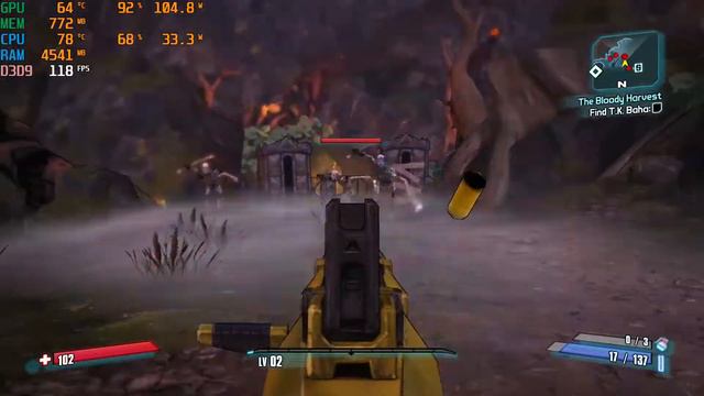 BORDERLANDS 2| WINDOWS 11 | i5 3470 | RX 570 | BENCHMARK | PC TEST смотреть онлайн