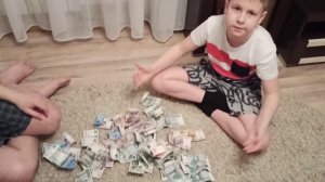 сколько мы накопили в копилку за год / разбиваем копилку / накопления за год