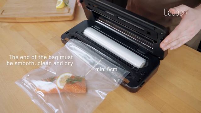 Lauben Vacuum Sealer Tutorial (EN) смотреть онлайн