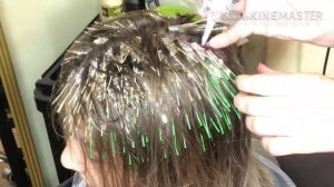 Прикорневая завивка волос на шпильки