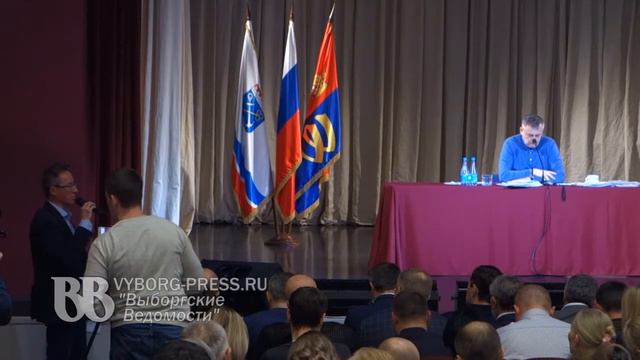 Губернатор отвечает на вопросы выборжцев смотреть онлайн