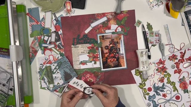 Scrapbooking Process Video: Hello December (14 Days Of Christmas) смотреть онлайн