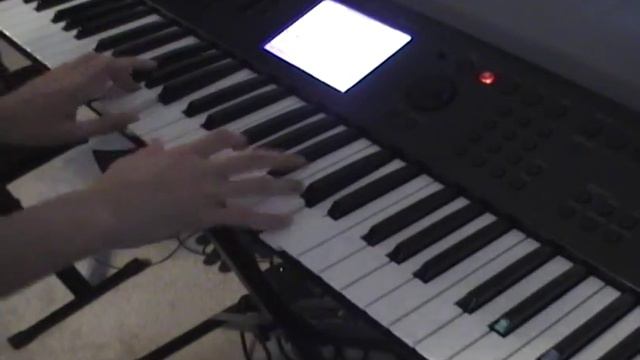 Song of Storms Techno remix on Korg m50 смотреть онлайн