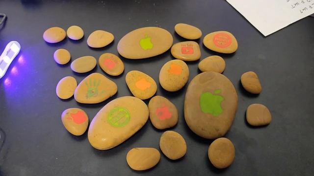 Галька + лазер + идея! Новый уровень!