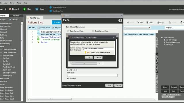 Excel Part 2 : How to copy value from notepad to excel in Automation Anywhere . смотреть онлайн