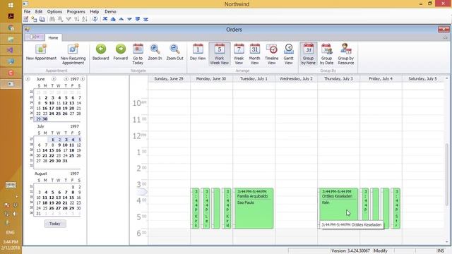 Integrating DevExpress Scheduler control with Migrated Application смотреть онлайн
