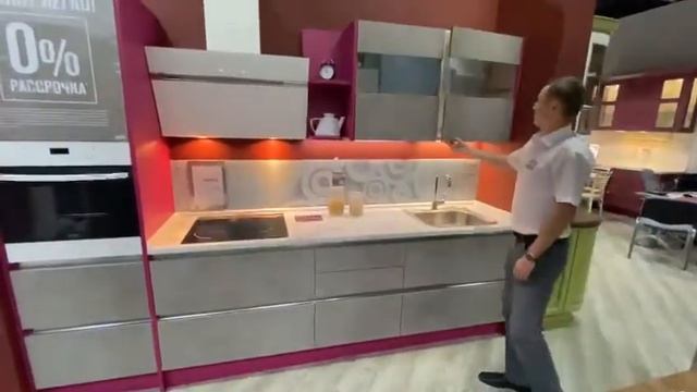 Обзор - Кухонный гарнитур MIX (Кухни Мария) смотреть онлайн