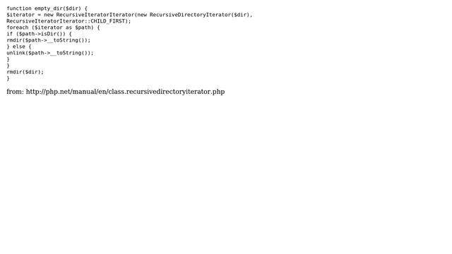 PHP - Deleting Directory Contents & SubDirectory Contents (3 Solutions!!) смотреть онлайн