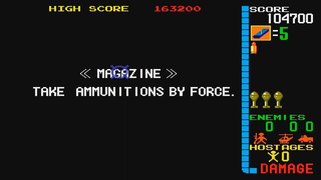 1987 Operation Wolf Arcade Old School Game Playthrough Retro game смотреть онлайн