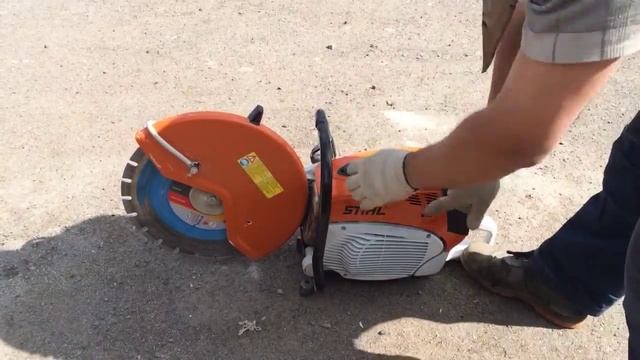 Бензорез Stihl TS 800 смотреть онлайн