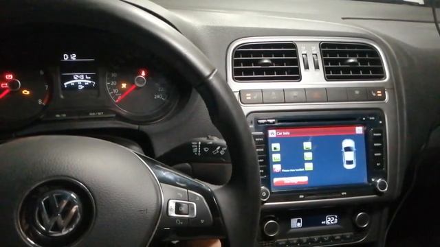 автоматическое включение подогрева сидений в автомобиле VW POLO sedan рестайлинг 2019 г.в. смотреть онлайн