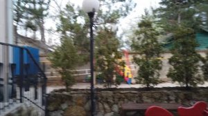 Обзор территории санатория  Рябинушка / Анапа