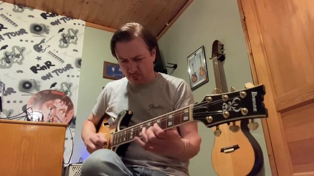 Voodoo Beat Jazz/Fusion jam with my Ibanez AR-520. смотреть онлайн