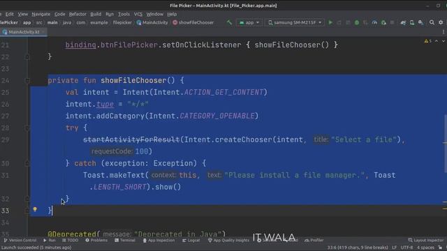 ANDROID - FILE PICKER || TUTORIAL IN KOTLIN смотреть онлайн